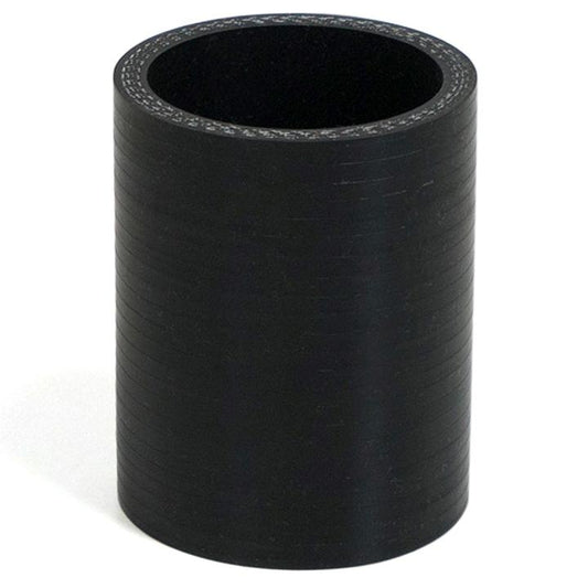 SAAS Silicone Straight Hose 51 x 51 x 76mm Black SSH515176