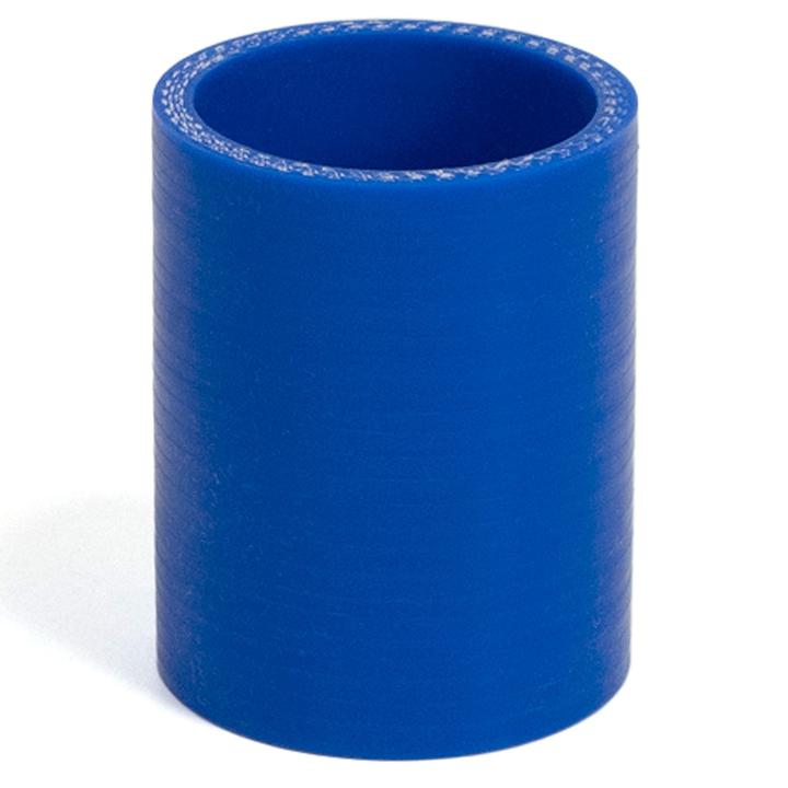 SAAS Silicone Straight Hose 45 x 45 x 76mm Blue SSH454576E