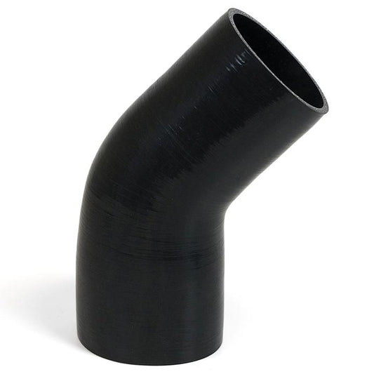 SAAS Silicone 45 Degree Reducer 89 x 102mm Black SSH4589102