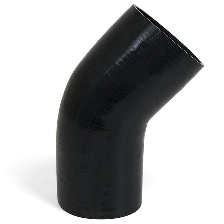 SAAS Silicone 45 Degree Reducer 95 x 102mm Black SSH4595102