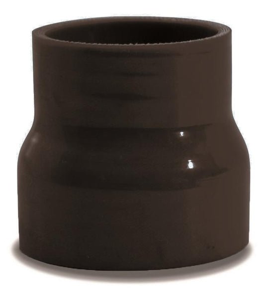 SAAS Silicone Straight Reducer 51 x 57 x 76mm Black SSH515776