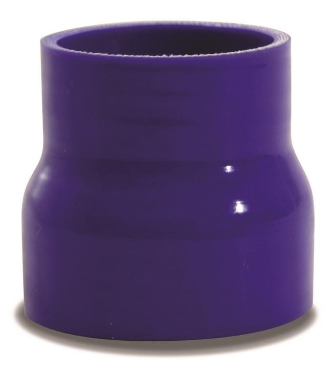 SAAS Silicone Straight Reducer 51 x 76 x 76mm Blue SSH517676E