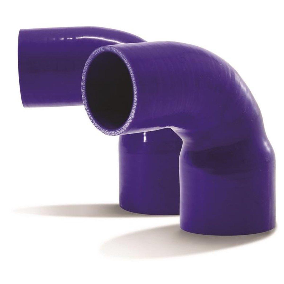 SAAS Silicone 90 Degree Reducer 51 x 76mm Blue SSH905176E