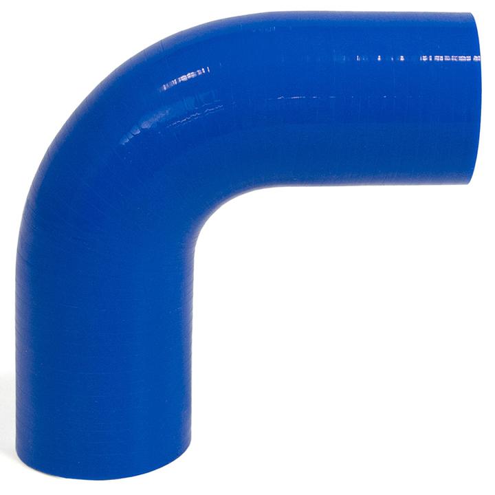 SAAS Silicone 90 Degree Hose 63 x 63mm Blue SSH906363E