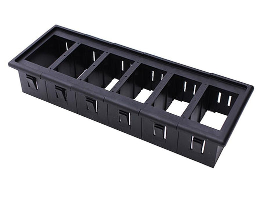 SAAS Switch Panel 6 Way (Carling Type) SSPH6