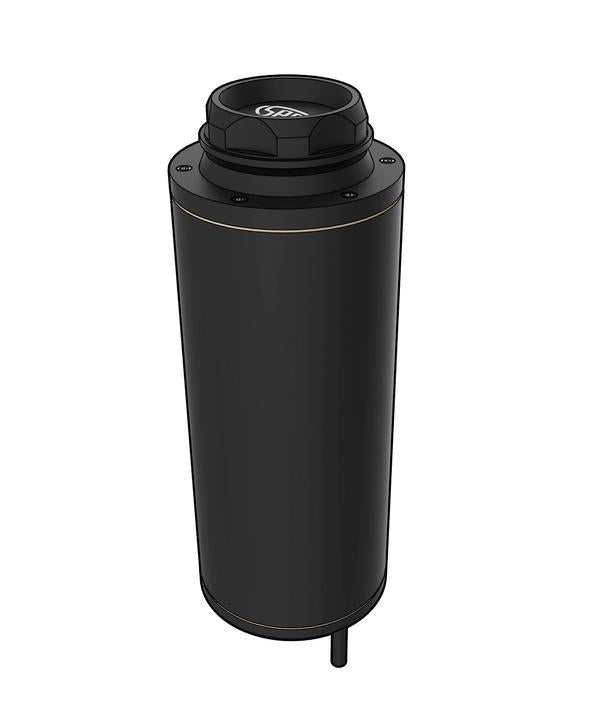 SAAS Radiator Overflow Tank Billet (Black) 700mL ST1008
