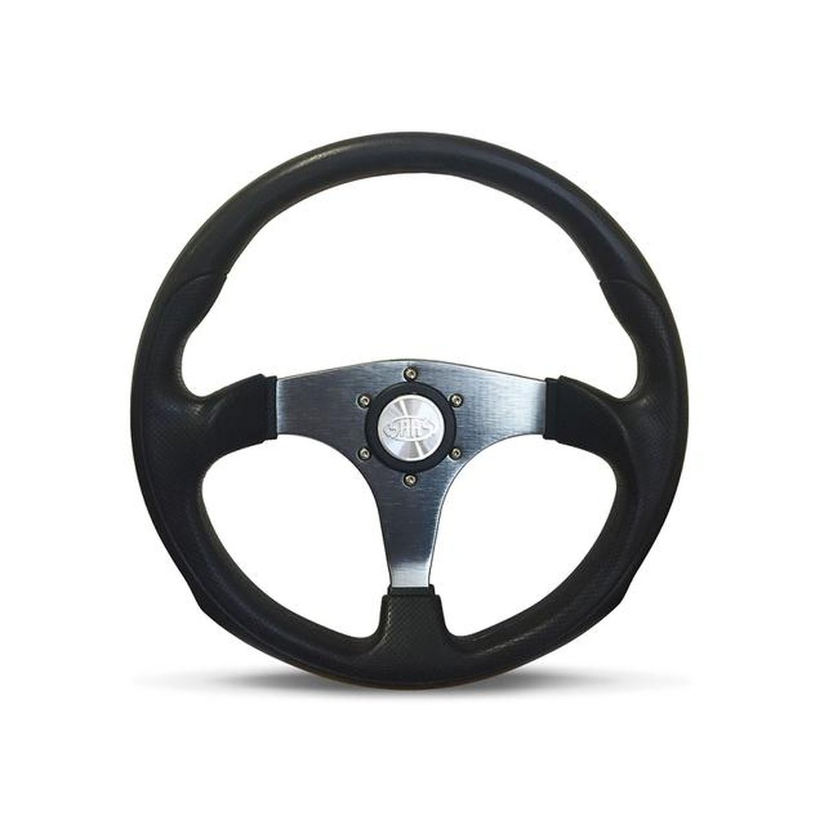 SAAS Steering Wheel Poly 14"" Octane Titanium Spoke SW515T-R