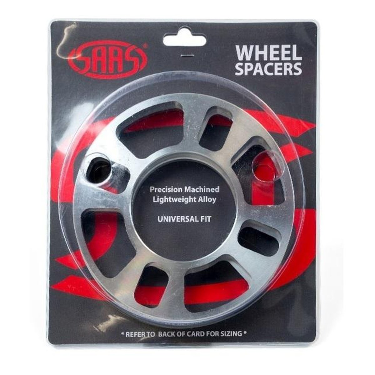 SAAS Wheel Spacer Universal 4 Stud 8mm (Pair) WS4008