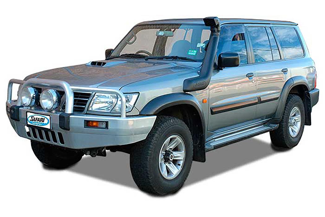 Safari Snorkel V-Spec Kit fits Nissan Patrol GU 4.5L Petrol 1997-2000