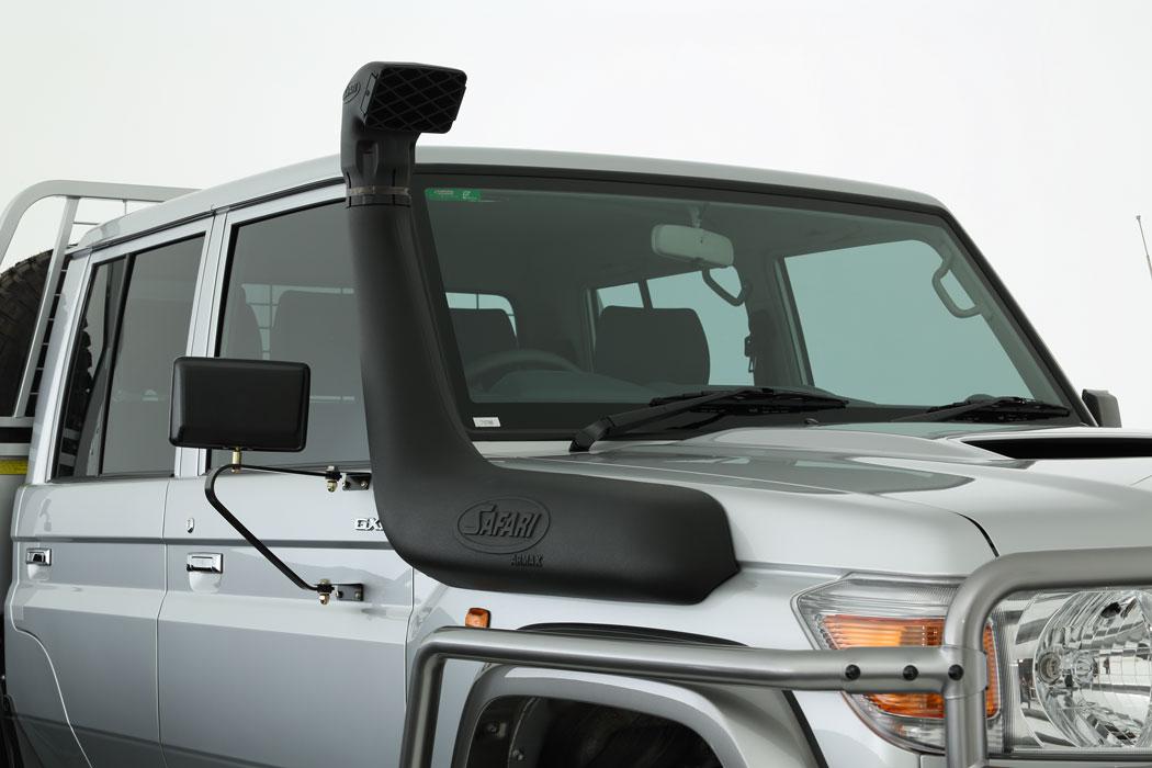 Safari Snorkel V-Spec Kit fits Toyota LandCruiser 4.5L Diesel 76, 78, 79 Series 2007-16