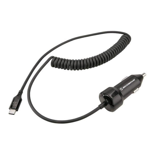 Scosche PowerVolt Delivery 3.0 USB-C Cable Car Charger CPDC83-SP
