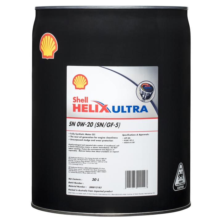 Shell Helix Ultra 0W20 SN/GF-5 20L