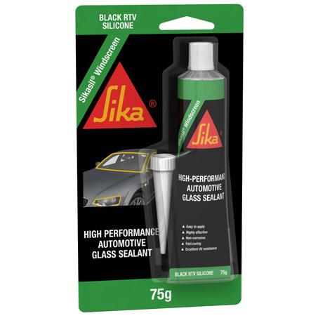 Sikaflex Windscreen Sealant Black 75g 478299