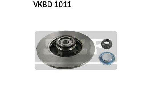 SKF Brake Rotor w/ Bearing 249mm Rear VKBD 1011