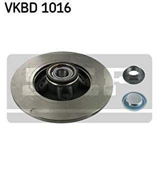 SKF Brake Rotor w/ Bearing 267.7mm Rear VKBD 1016