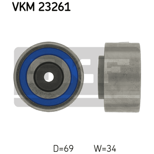 SKF Idler Pulley VKM 23261