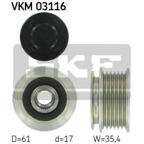 SKF Free Wheel Clutch (Alternator) VKM 03116