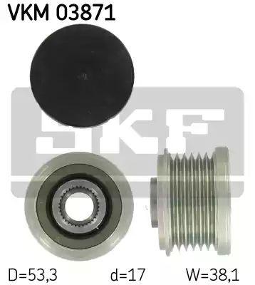 SKF Freewheel Clutch Alternator VKM 03871