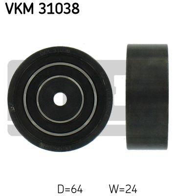 SKF Drive Belt Idle Pulley VKM 31038