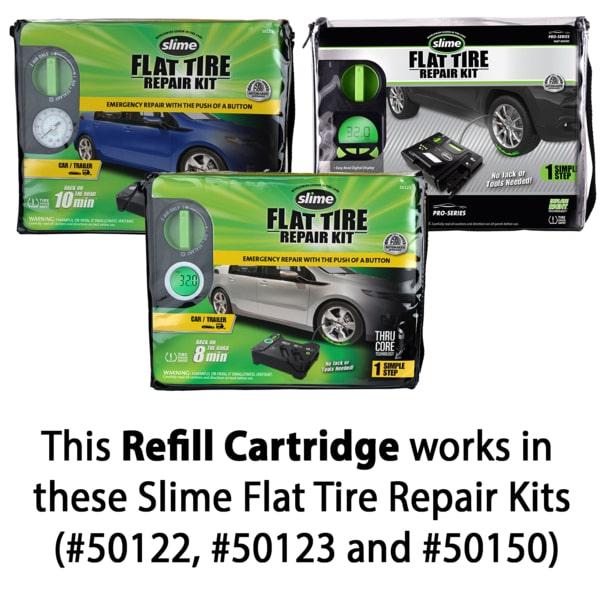Slime Sealant Refill Cartridge for Flat Tyre Repair Kit 450mL 10179