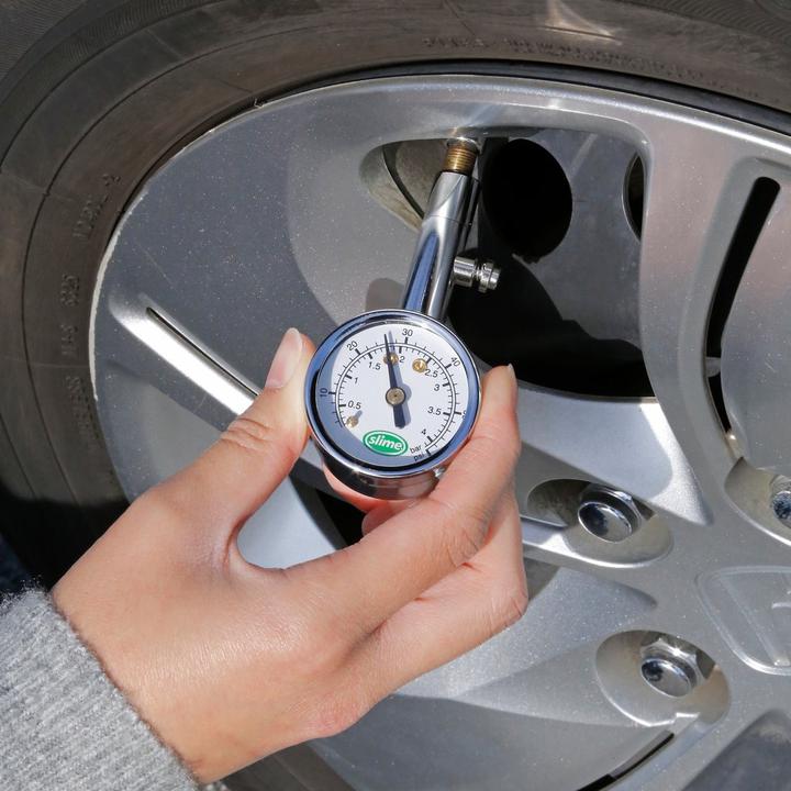 Slime Mini Tyre Pressure Gauge 5-60 PSI 20048