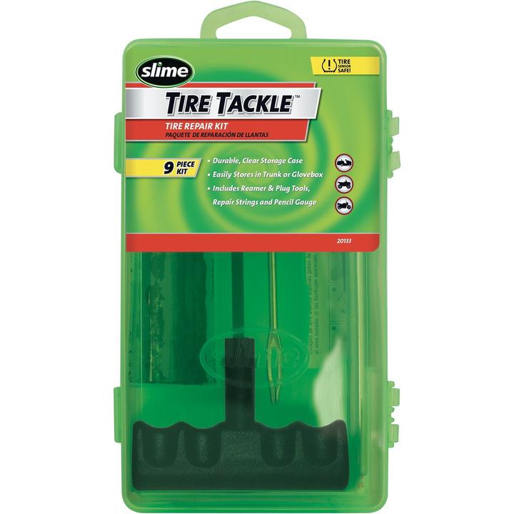 Slime Tyre Repair Tackle Kit 9 Piece 20133