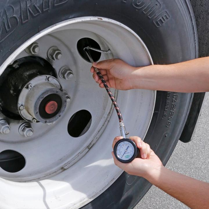 Slime RV Tyre Pressure Gauge Dual Head 10-160 PSI 2020-A