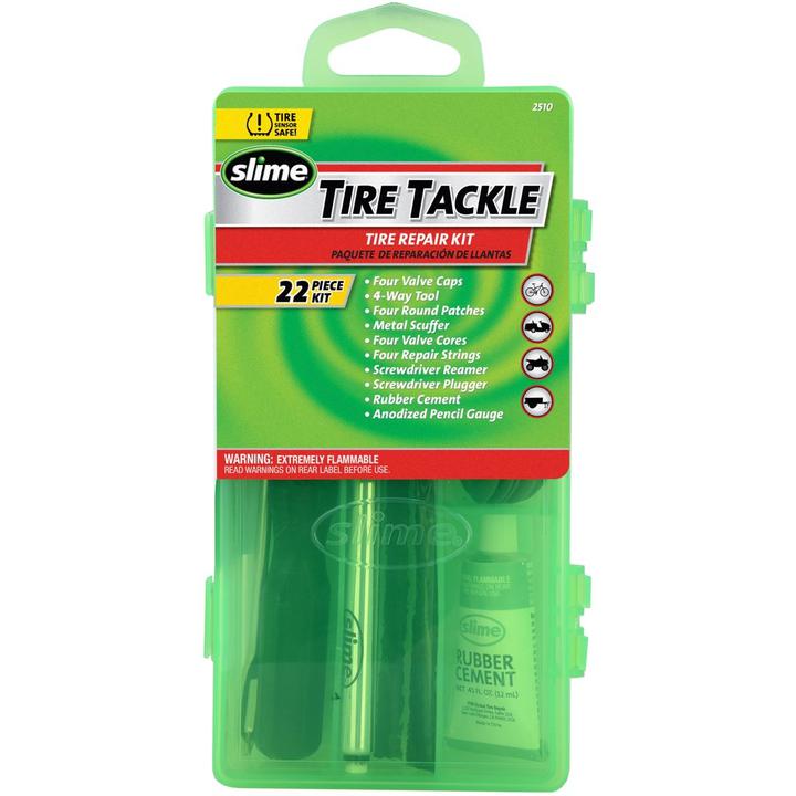 Slime Tyre Repair Tackle Kit 22 Piece 2510