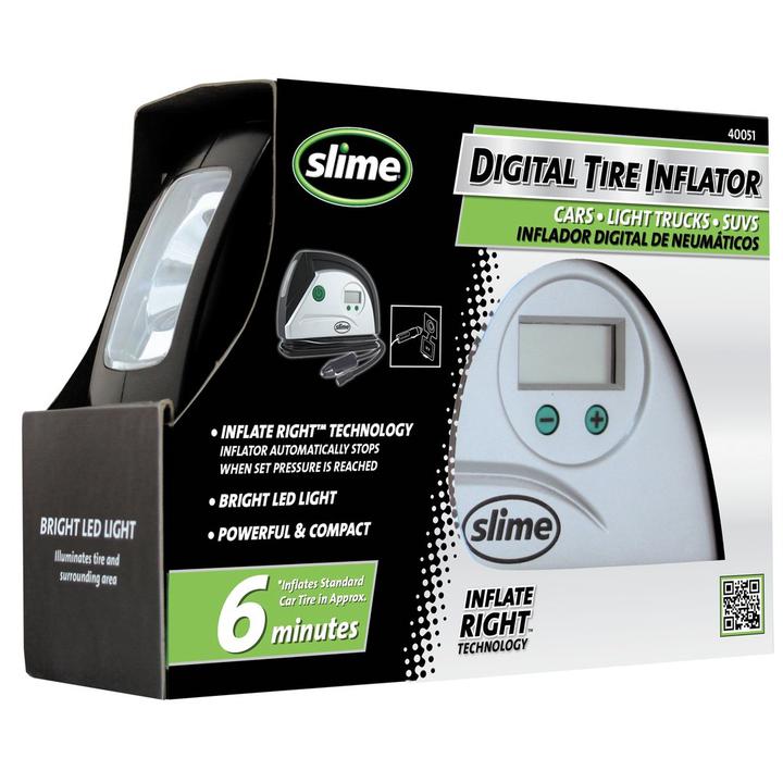 Slime Digital Tyre Inflator 12V 40051