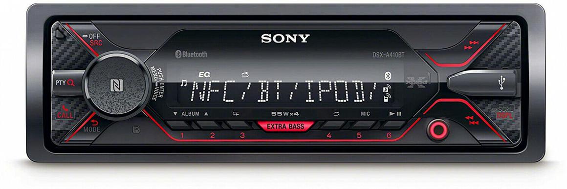 SONY DSXA410BT iPhone/Android Media Receiver with Dual Bluetooth