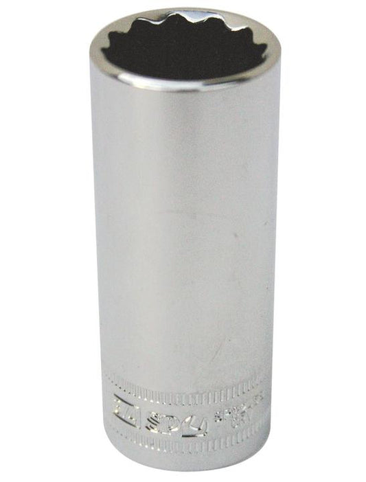 SP Tools Socket 1/4""Dr 12PT Metric Deep 10mm