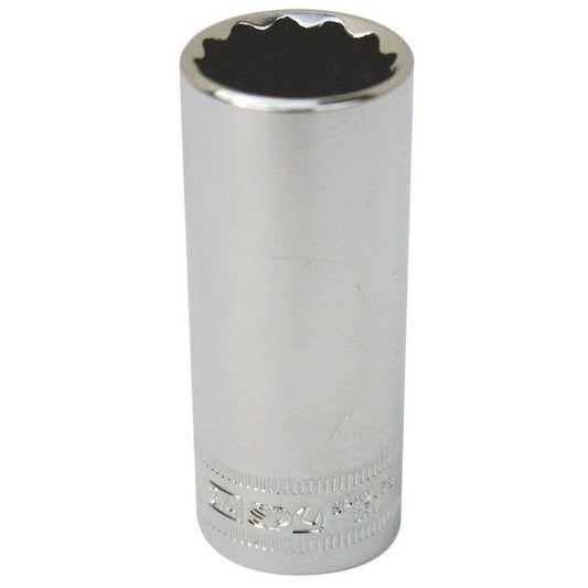 SP Tools Socket 1/2""Dr 12PT Metric Deep 24mm