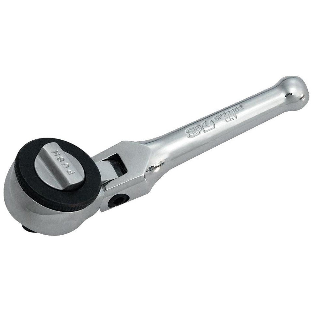 SP Tools Ratchet Stubby Flexhead 3/8""Dr X 45Teeth