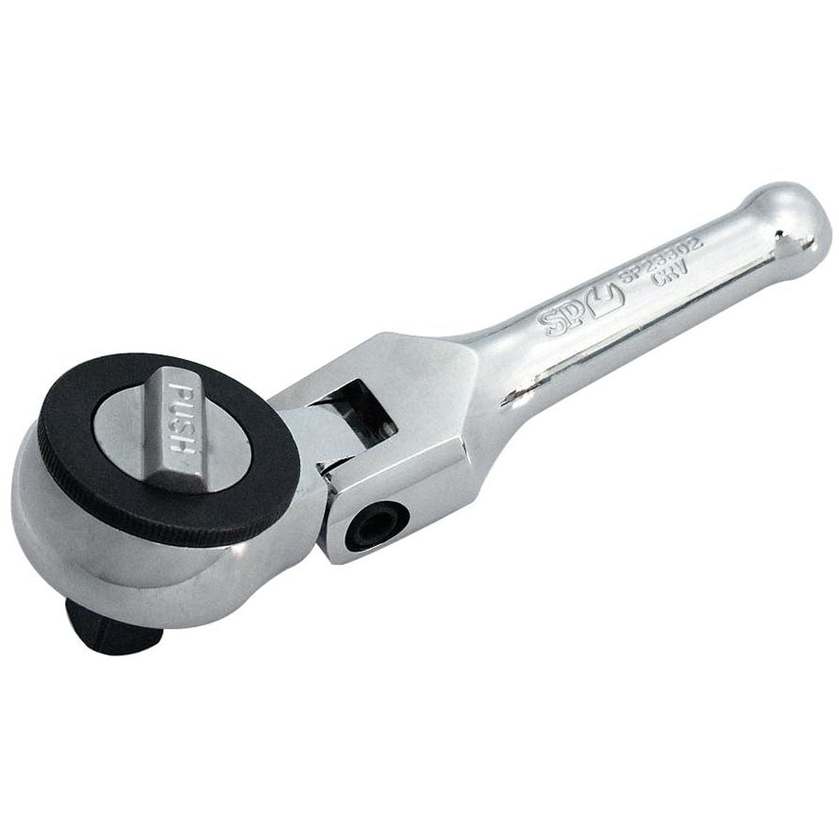 SP Tools Ratchet Stubby Flexhead 1/2""Dr x 45Teeth