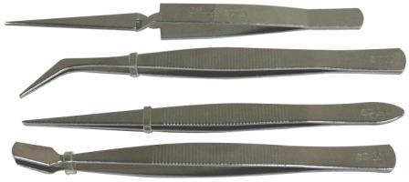 SP Tools Tweezers 4Pc Set