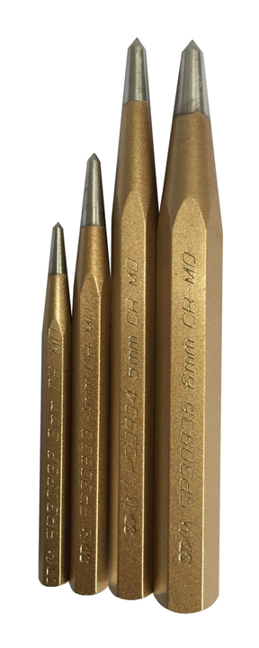SP Tools Punch Centre 4Pc Set