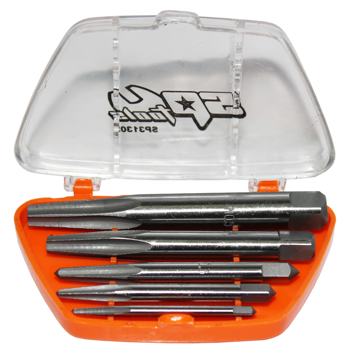 SP Tools Screw Extractor 5pc Square Set