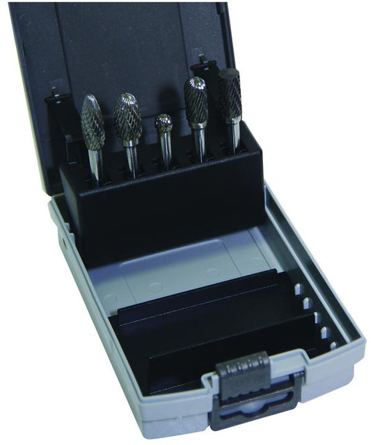 SP Tools Burr Set 5Pcs (1/4"" Shaft)