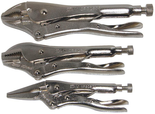 SP Tools Plier 3Pcs Set Locking Pliers