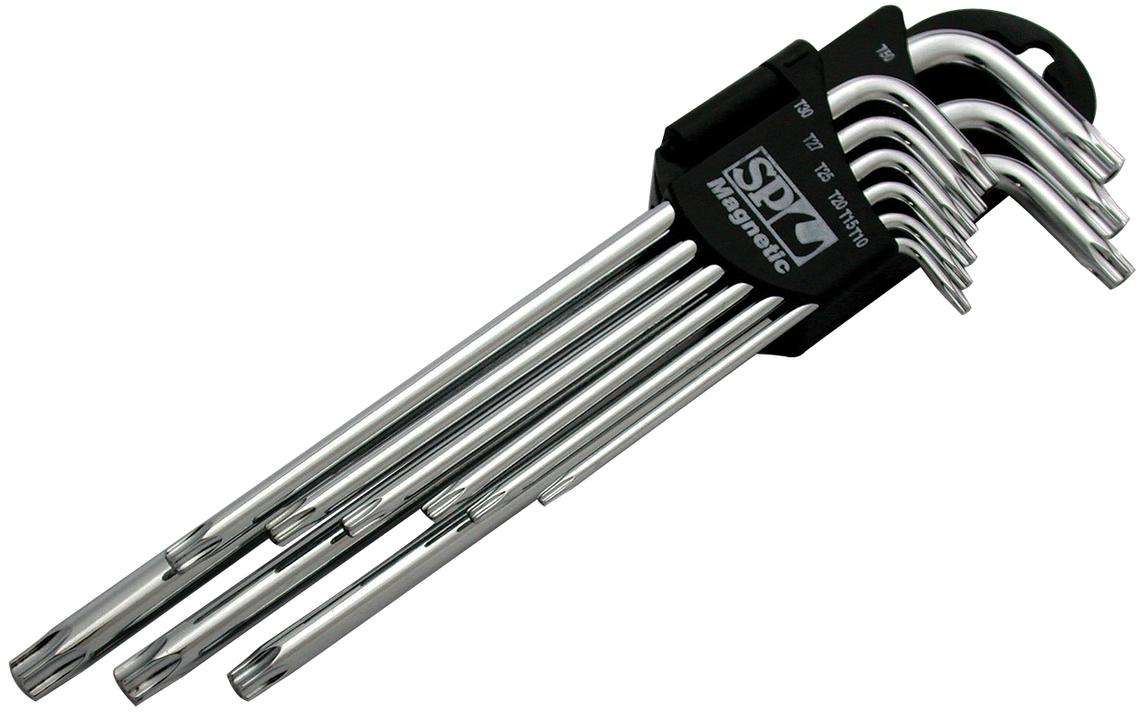 SP Tools Key Set Magnetic 9Pc Torx Drive