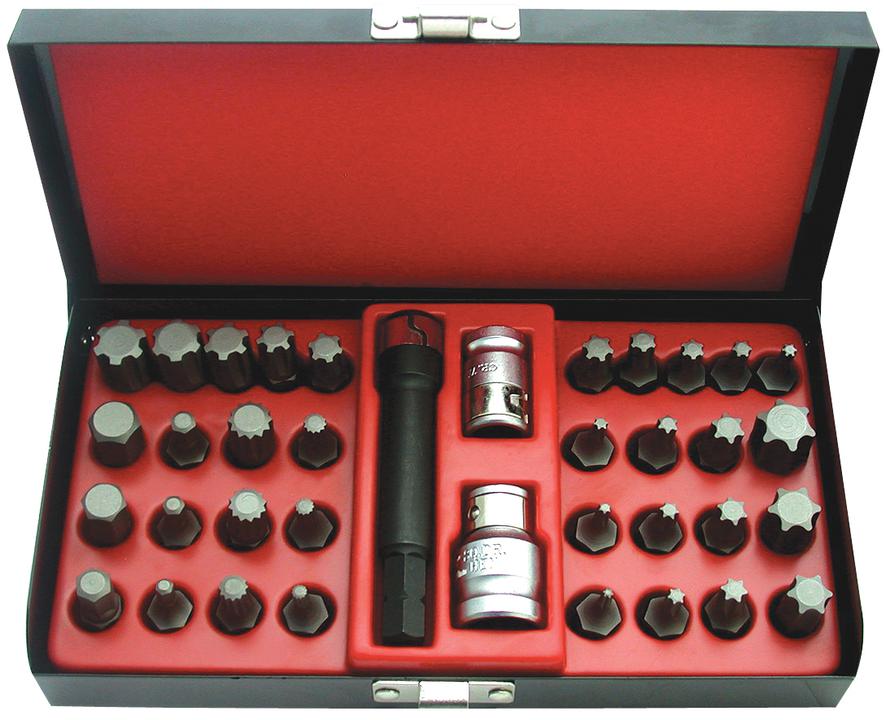SP Tools Bit Set 3/8 & 1/2Dr 37Pc Professional