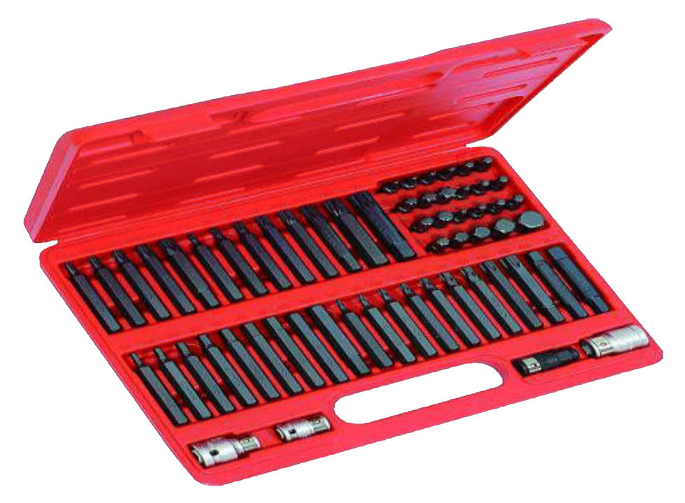 SP Tools Bit Set 3/8 & 1/2Dr 60Pc Professional