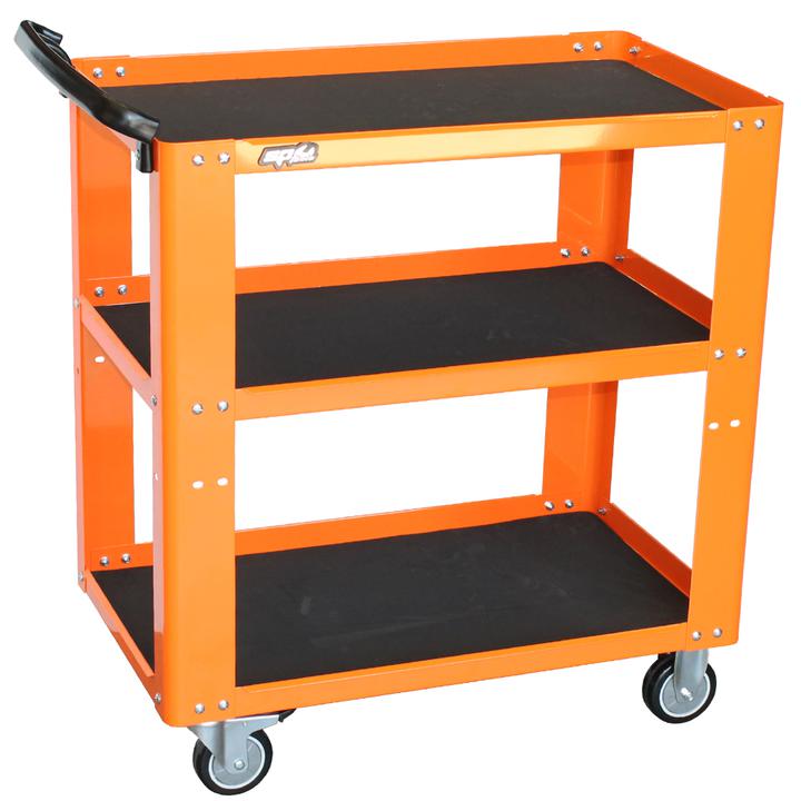 SP Tools Trolley Orange Professional 3 Shelf