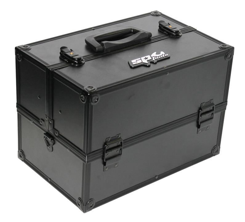 SP Tools Tool Box Black Race Technician 5 Tray