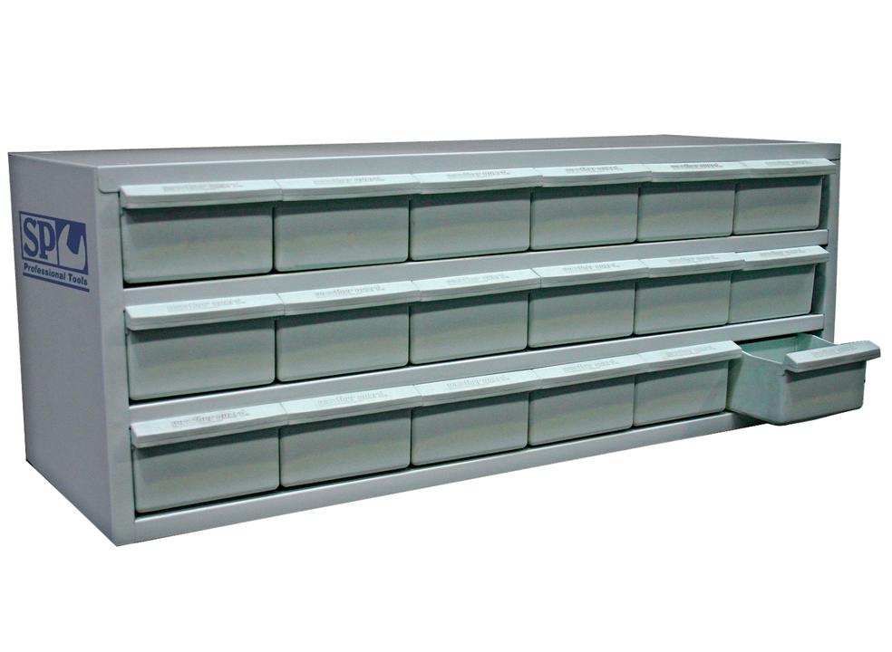 SP Tools Storage Box 18 Drawer 826x300x305