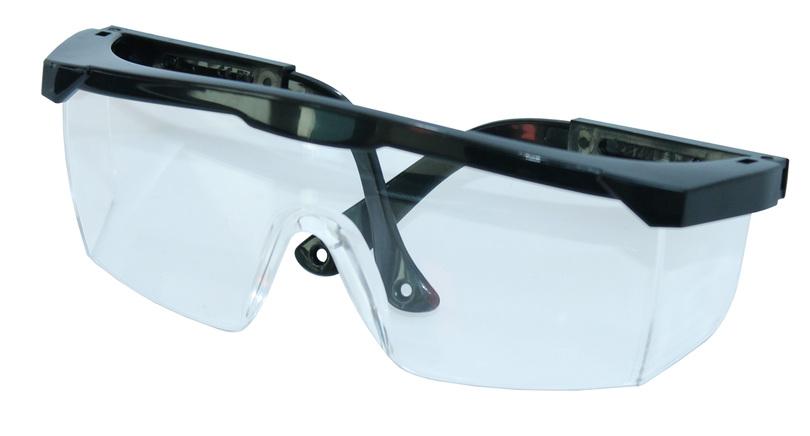 SP Tools Glasses Safety Clear Lens Black Arms