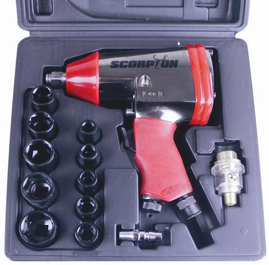 SP Tools Scorpion 1/2"" Impact Wrench Kit