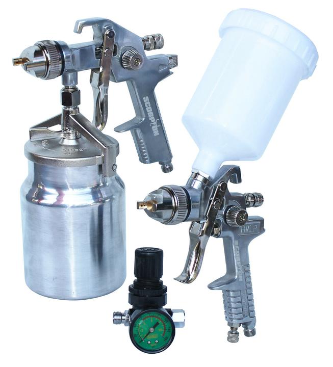 SP Tools Scorpion HVLP Touch Up Spray Gun Kit 3pc