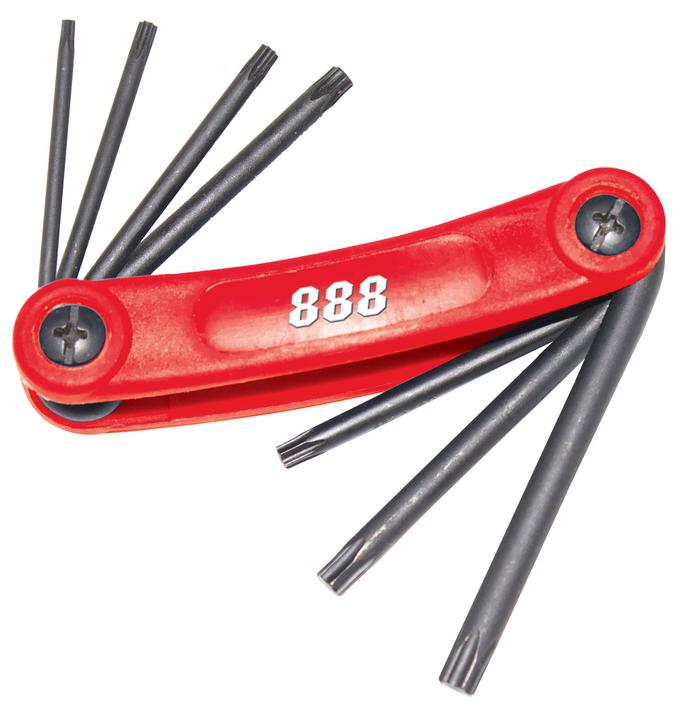 888 Tools By SP Tools Magnetic Key Set 7Pc Torx T834567