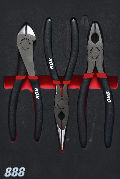 888 By SP Tools 3Pc Plier/Cutter Set In Eva